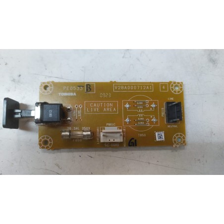 V28A000712A1 Placa de encendido PE0533 TOSHIBA