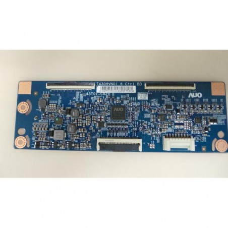 Placa T-Con Board TV Samsung UE43J5600AK T430HVN01.6 Ctrl BD 43T01-C02