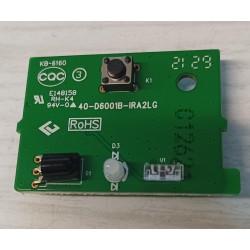 PLACA IR  40-D6001B-IRA2LG : BOTON DE ENCENDIDO  PARA TV TCL MOD 55P615-