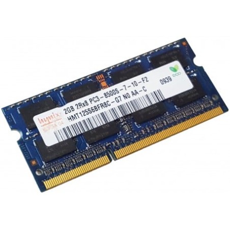Micron MTKTF25664HZ-1G6M1 2GB 1600MHZ  PC3-12800 204Pin SO-DIMM