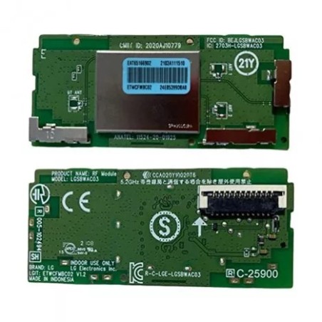 MODULO WIFI LGSBWAC03 PARA TV LG MOD 55UQ91006LA