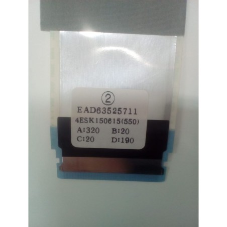 CABLE LVDS EAD63525711 PARA TV LG 49UF6407