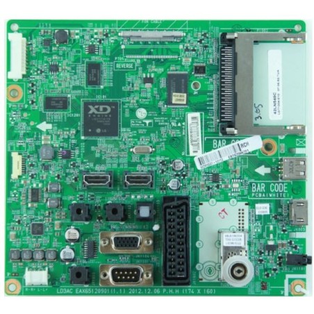 LG 42LN549 - Main AV LA33X /LB33B* /LJ33* / LT33X - EBT62566701 - EAX6512091(1.1)