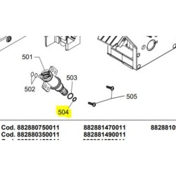 OR ORM 0050-20 IN SILICONE para inyector Saeco / Philips