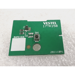 BOTONERA 17TK158 28111BR1 PARA TV TOSHIBA 55UA3D63DG