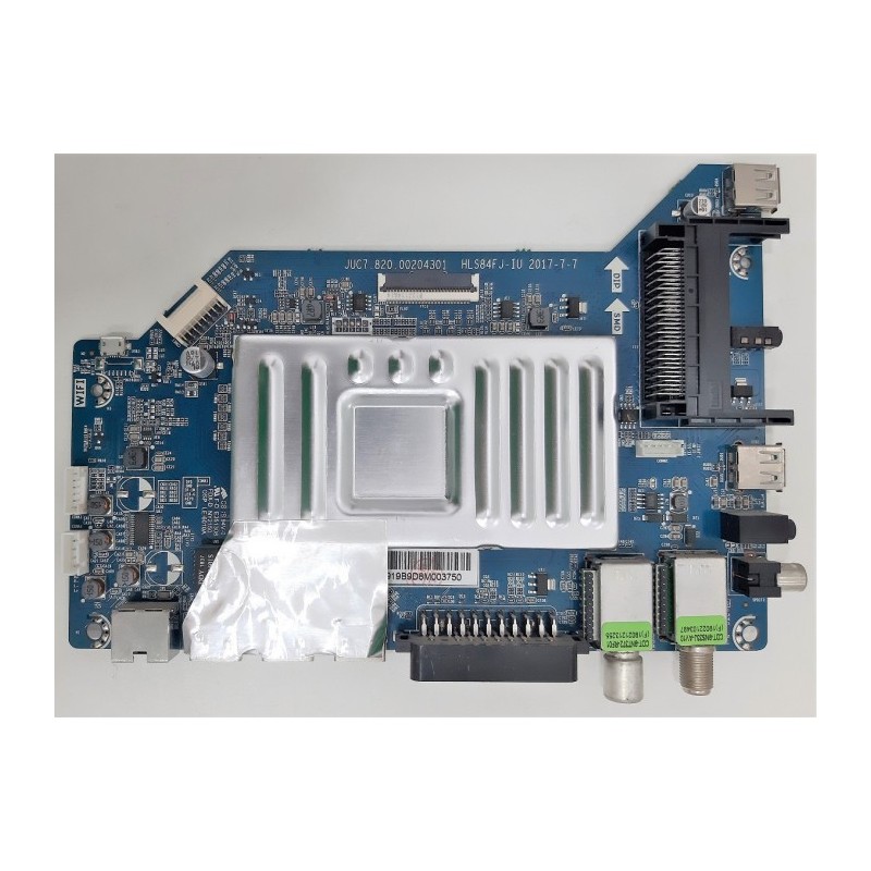 PLACA MAIN JUC7.820.00204301 / HLS84FJ-IU (Saba UGV55G5S) con display C550Y19-5S