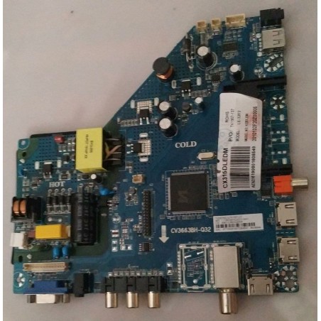 CV3663BH-Q32 - Main Board - TD SYSTEMS- K32DLX9H Display TX320XV02.G / TK1907-142
